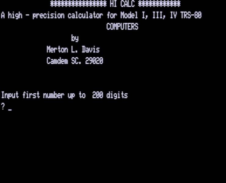 Screen shot
